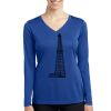 Valencia Hills Wave Dryfit L/S Tee - Ladies Thumbnail