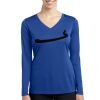 Valencia Hills Wave Dryfit L/S Tee - Ladies Thumbnail