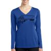 Valencia Hills Wave Dryfit L/S Tee - Ladies Thumbnail