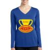 Valencia Hills Wave Dryfit L/S Tee - Ladies Thumbnail