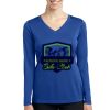 Valencia Hills Wave Dryfit L/S Tee - Ladies Thumbnail