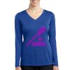 Valencia Hills Wave Dryfit L/S Tee - Ladies Thumbnail