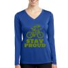 Valencia Hills Wave Dryfit L/S Tee - Ladies Thumbnail
