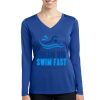 Valencia Hills Wave Dryfit L/S Tee - Ladies Thumbnail