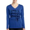 Valencia Hills Wave Dryfit L/S Tee - Ladies Thumbnail